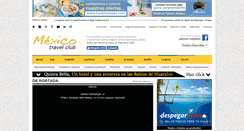 Desktop Screenshot of mexicotravelclub.com